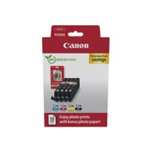 CANON CLI-526 BK/C/M/Y Photo Value Pack 