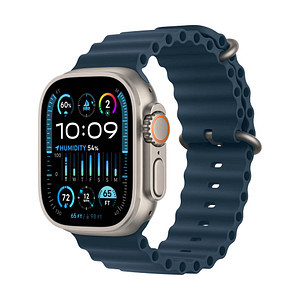 APPLE Watch Ultra 2 GPS + Cellular, 49mm Titanium Case with Blue Ocean Band 