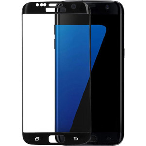 CYOO - Samsung G925F Galaxy S6 Edge - 3D Glas Displayschutz / Displayschutzfolie - Schwarz 