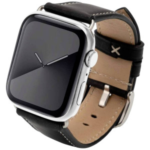 JT BERLIN Watchband Charlie | Apple Watch Ultra/42/44/45mm | schwarz - Edelstahl | M | 10836 (10836) 