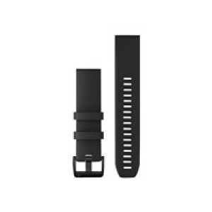 GARMIN QuickFit - Uhrarmband für Smartwatch - Schwarz, black hardware - für Approach S60, S62; D2; f 