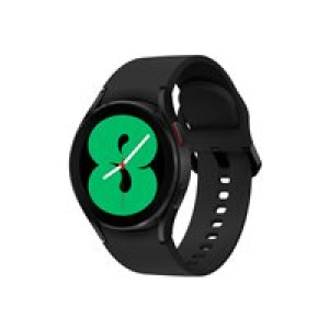 SAMSUNG Galaxy Watch4 - 40 mm - schwarz - intelligente Uhr mit Sportband - schwarz - Anzeige 3,04 cm 