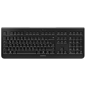  CHERRY KW 3000 Schwarz Geräuscharme, kabellose Full-Size-Tastatur Tastaturen 