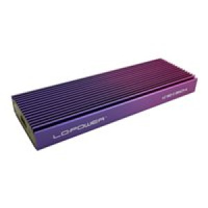 LC-POWER SSD-Gehäuse LC-M2-C-Multi-4 -M.2 (NVMe & SATA) 