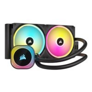  CORSAIR iCUE LINK H115i RGB Komplett-Wasserkühlung - 280 mm, schwarz Zubehör 