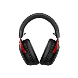 HP HyperX Cloud III Gaming Headset(ohrumschließend, kabellos, schwarz-rot) 