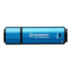  KINGSTON 512GB USB-C IronKey Vault Privacy 50C  