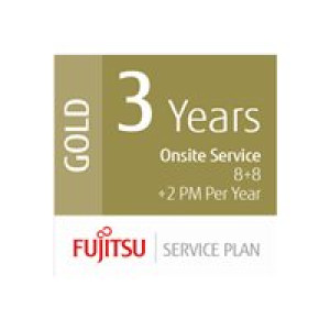 RICOH Scanner Service Program 3 Year Gold Service Plan for Fujitsu Mid-Volume Production Scanners - 