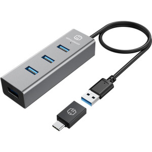 GRAUGEAR USB-HUB 4x USB 3.0 Ports Type-A retail 
