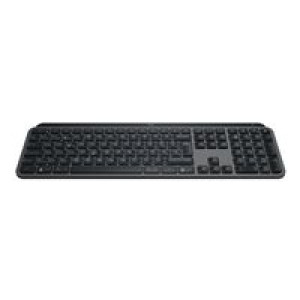  LOGITECH MX Keys S - GRAPHITE - (UK) - BT - N/A - INTNL-973 - PLUS PALMREST Tastaturen 