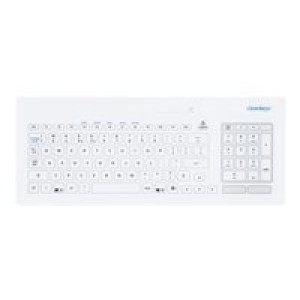  GETT CLEANKEYS CK5 kapazitive Glastastatur integr.Touchpad und NUM block IP65 wasserdicht Tastaturen 