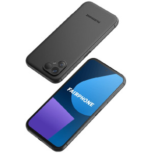 FAIRPHONE 5 5G Dual-SIM 8GB/256GB matt black Android 13.0 Smartphone 