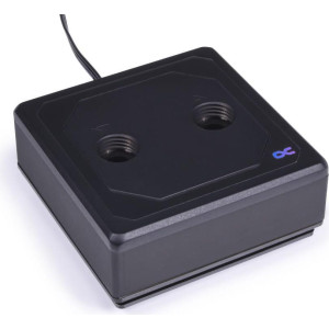  ALPHACOOL Eisblock XPX Aurora Edge - Full Brass Black Digital RGB (13082) Zubehör 