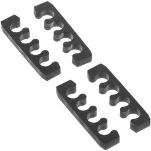  ALPHACOOL Eiskamm X4 Flat - 3mm black - 4 Stück EOL (24758) Zubehör 