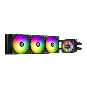  ENERMAX LIQMAXFLO 360mm CPU AIO Flüssigkeitskühler - Xtreme Doppelkammerpumpe- VRM (ELC-LMF360T-ARGB Zubehör 