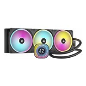  CORSAIR iCUE Link H170i LCD - Prozessor-Flüssigkeitskühlsystem - Kühlergröße: 420 mm - (für: LGA1156 Zubehör 