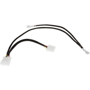  ALPHACOOL 4Pin Molex einfach Adapter für Alphacool Magnetventil - schwarz 2. Wahl 50cm EOL (18518) Zubehör 