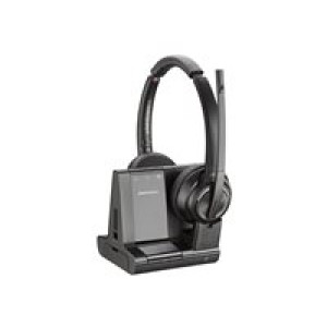HP Poly Savi 8220 UC Microsoft Teams Certified DECT 1880-1900 MHz USB-A Headset-EURO 