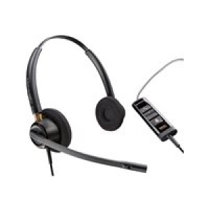 HP Poly EncorePro 525 Microsoft Teams Certified Stereo with USB-A Headset 