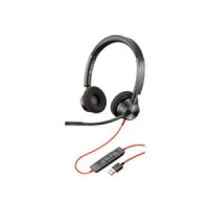 HP Poly Blackwire 3320 Microsoft Teams Certified USB-A Headset 