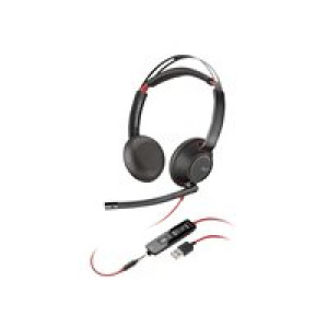 HP Poly Blackwire 5220 Stereo USB-A Headset 