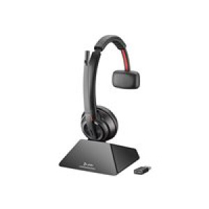 HP Poly Savi 8210 Monaural DECT 1880-1900 MHz Top +Charging Cradle EMEA 