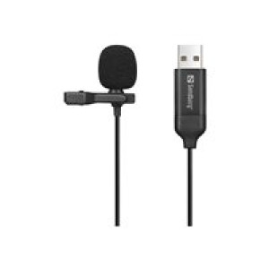 SANDBERG Streamer USB Clip Microphone 
