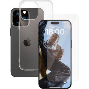 PANZERGLASS SAFE. 2-in-1 Pack iPhone 15 Pro Max (SAFE95579) 