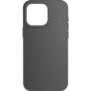 BLACK ROCK Cover Robust Carbon für Apple iPhone 15 Pro Max, Schwarz (00221289) 