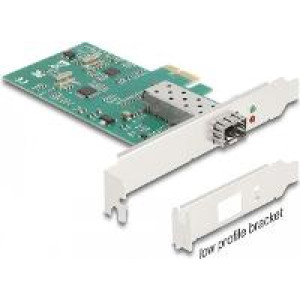 DELOCK PCI Express x1 Karte zu 1 x SFP Slot 100Base-FX RTL 