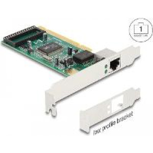 DELOCK PCI Karte zu 1 x RJ45 Gigabit LAN RTL 