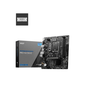  MSI Pro H610M-E S1700 Mainboard 