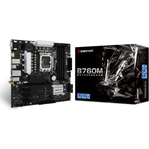  BIOSTAR B760MX2-E Pro D4 B760 S1700 Mainboard 