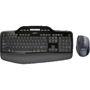  LOGITECH Wireless Desktop MK710 black (DE) Tastaturen 