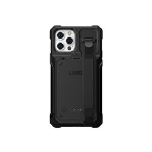 URBAN ARMOR GEAR Workflow Battery Case Backcover Apple iPhone 14, iPhone 13 Schwarz integrierte 