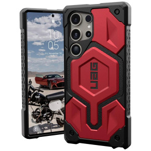 URBAN ARMOR GEAR Monarch Pro Backcover Samsung Galaxy S24 Ultra Crimson MagSafe kompatibel 