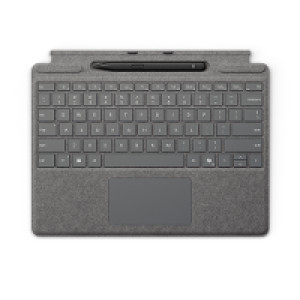  MICROSOFT Surface Pro Keyboard mit Slim Pen - platin Tastaturen 