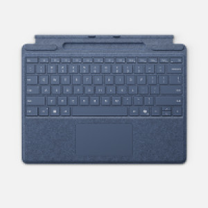  MICROSOFT Surface Pro Keyboard mit Stiftaufbewahrung - saphire Tastaturen 