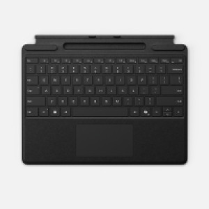  MICROSOFT Surface Pro Keyboard mit Stiftaufbewahrung - schwarz Tastaturen 
