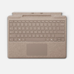  MICROSOFT Surface Pro Keyboard mit Stiftaufbewahrung - graubeige Tastaturen 