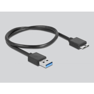 DELOCK Externes Gehäuse 2.5" SATA HDD/SSD USB Typ Micro-B 