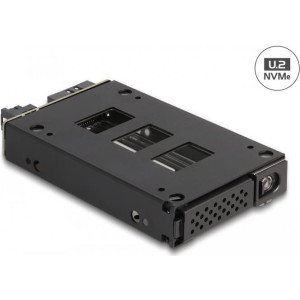 DELOCK Slim Bay Wechselrahmen für 1 x 2.5 U.2 NVMe SSD 