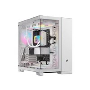 CORSAIR Geh Midi 6500X iCUE LINK RGB Dual Chamber White 