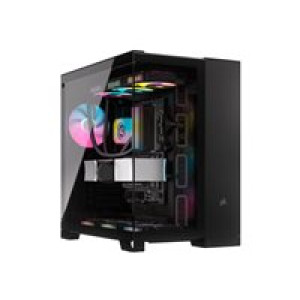 CORSAIR Geh Midi 6500X iCUE LINK RGB Dual Chamber Black 