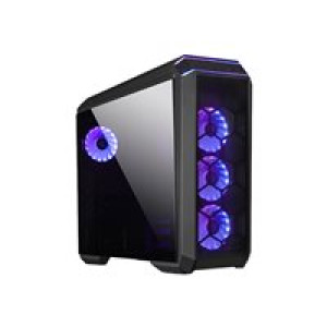 CHIEFTEC STALLION III Tempered Glass - Tower - schwarz 