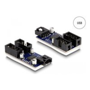 DELOCK USB 2.0 Pfostenstecker Hub 2 Port 