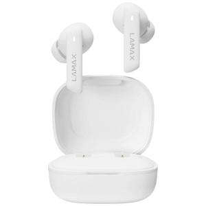 LAMAX In-Ear Clips1 white BT 5.3 Akku 35 Std. retail 