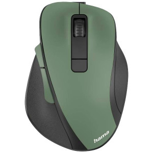  HAMA MW-500 Recharge Ergonomische Maus Funk Optisch Waldgrün 6 Tasten 1600 dpi Ergonomisch Mäuse 