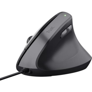  TRUST Bayo II Ergonomische Maus USB Schwarz 6 Tasten Mäuse 
