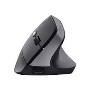  TRUST Bayo II Ergonomische Maus Kabellos Optisch Schwarz 6 Tasten 800 dpi, 1200 dpi, 1600 dpi Mäuse 